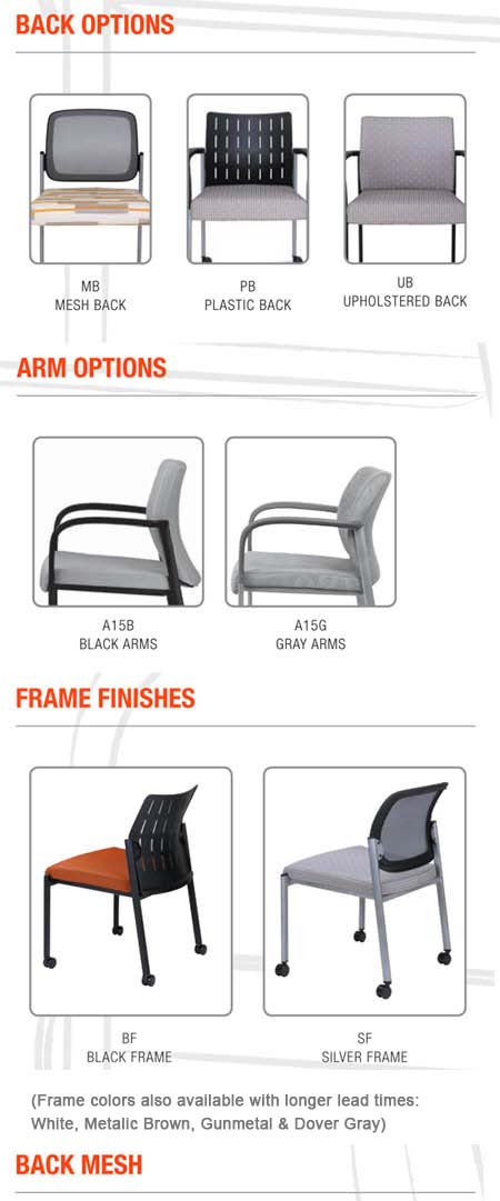 Link Guest Chair Options